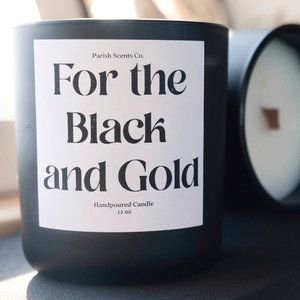 New Orleans Saints NFL Candle 12 oz. - For The Black and Gold